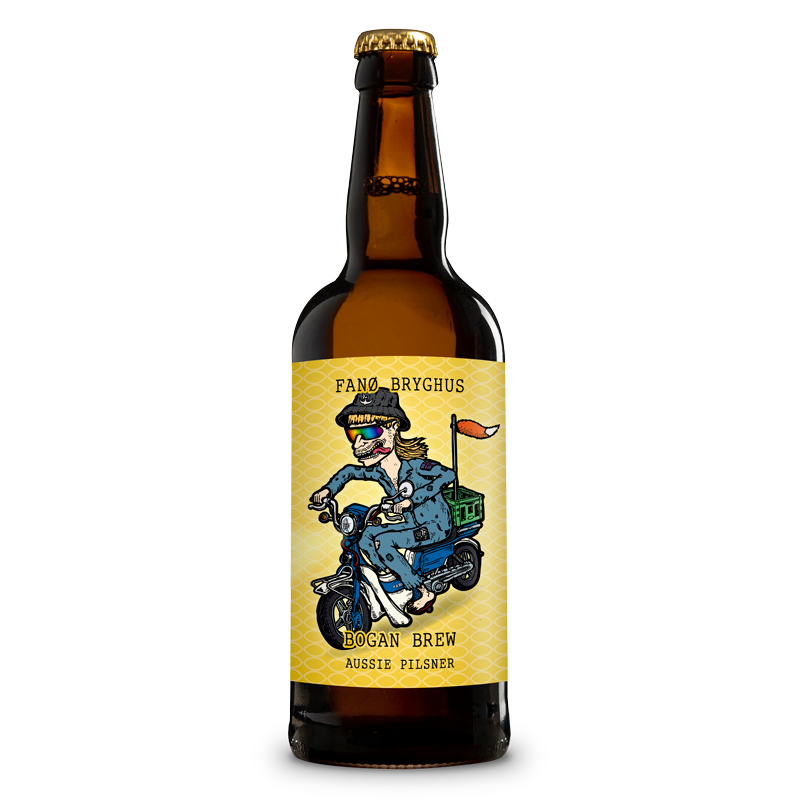 Bogan Brew - Aussie Pilsner - Collab Brewsketeers