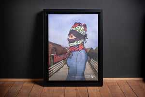 Fanniker Kunstdruck auf Leinen